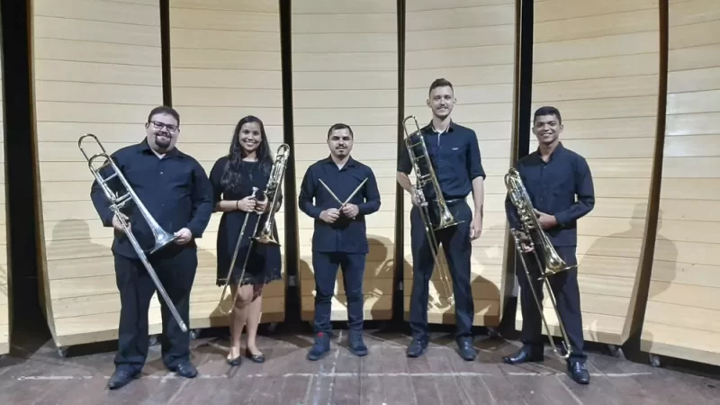 Quarteto de Trombones do RN é atração do projeto ‘Concertos Potiguares’ em Natal