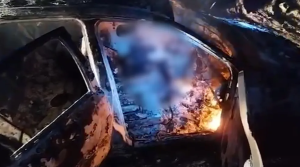 Corpo é encontrado dentro de carro incendiado em Nova Cruz